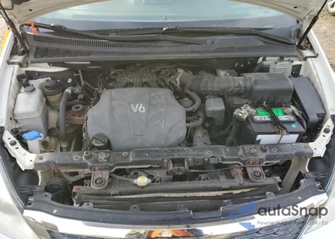 2011 Kia Sedona Lx from USA, damaged, VIN KNDMG4C76B6406586